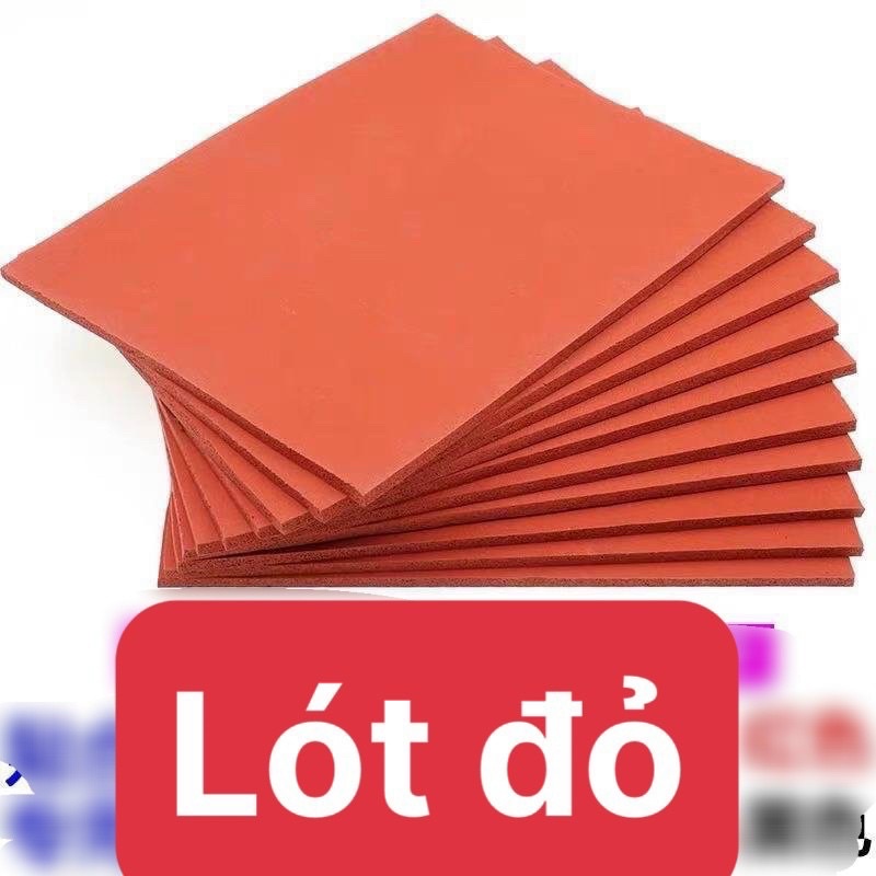 tấm lót đỏ cho máy ép kính hoăc bàn sửa