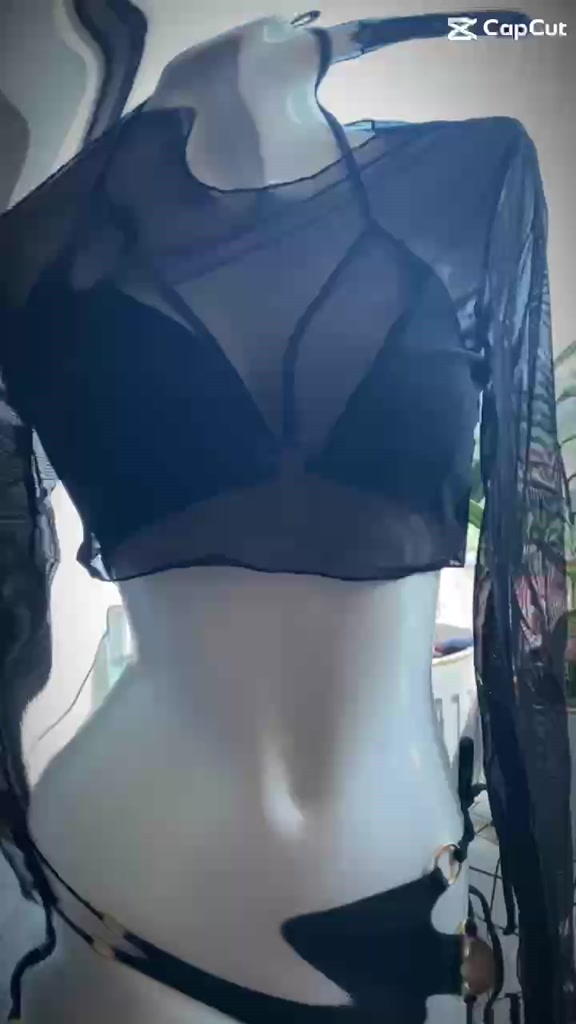 [Sẵn] Mới, Set đồ bơi 3 mảnh dài tay, cá tính, áo lưới | BigBuy360 - bigbuy360.vn