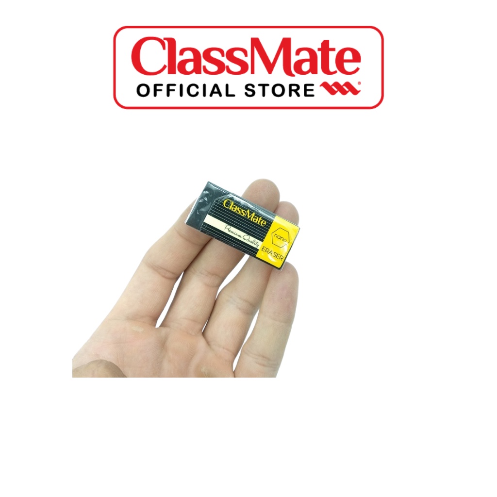 Gôm Tẩy Nano Premium Đen CLASSMATE Giúp Tẩy Sạch Vết Chì, Tiện Dụng, Không Gây Hại Cho Bé CL-ER807