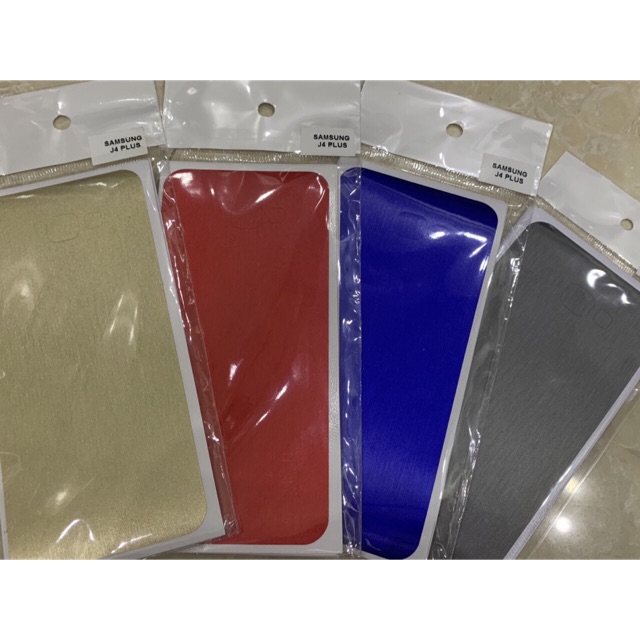 Decal màu dán mặt sau Samsung J4plus