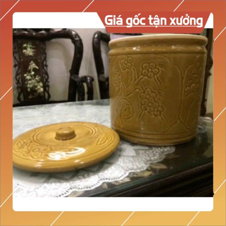 Vại Muối Dưa Cà Bát Tràng *BAO BỂ VỠ* 6 Lít và 10 Lít
