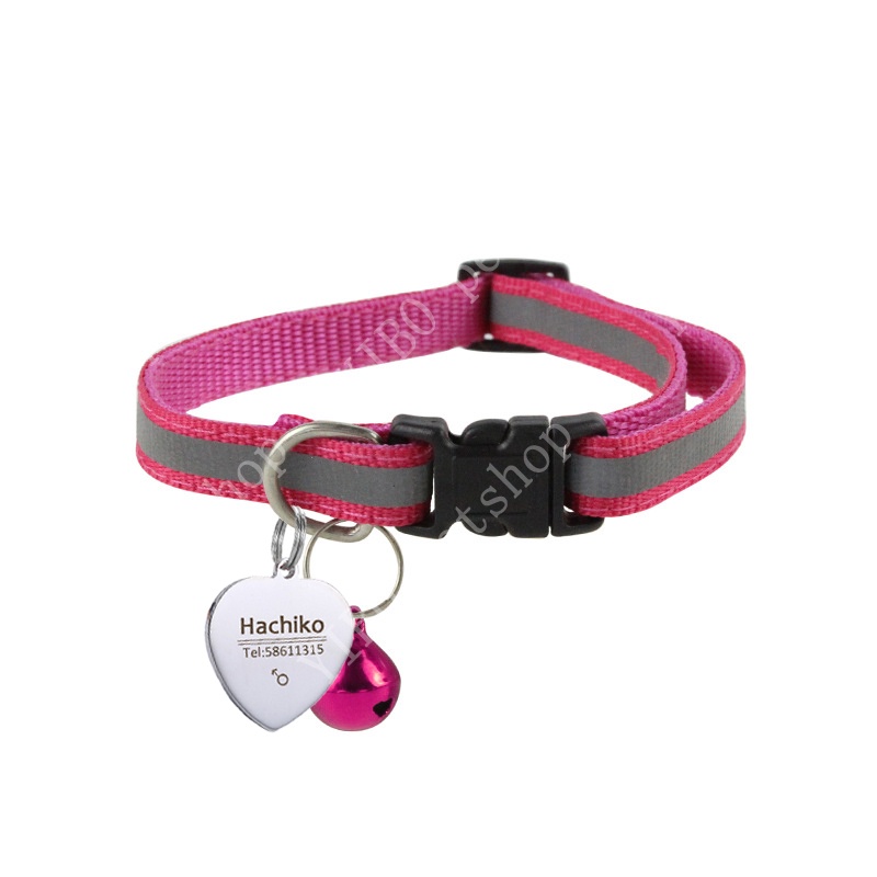 Thẻ Tên Bằng Thép Không Gỉ 19-32cm Có Thể Điều Chỉnh Cho Thú Cưng