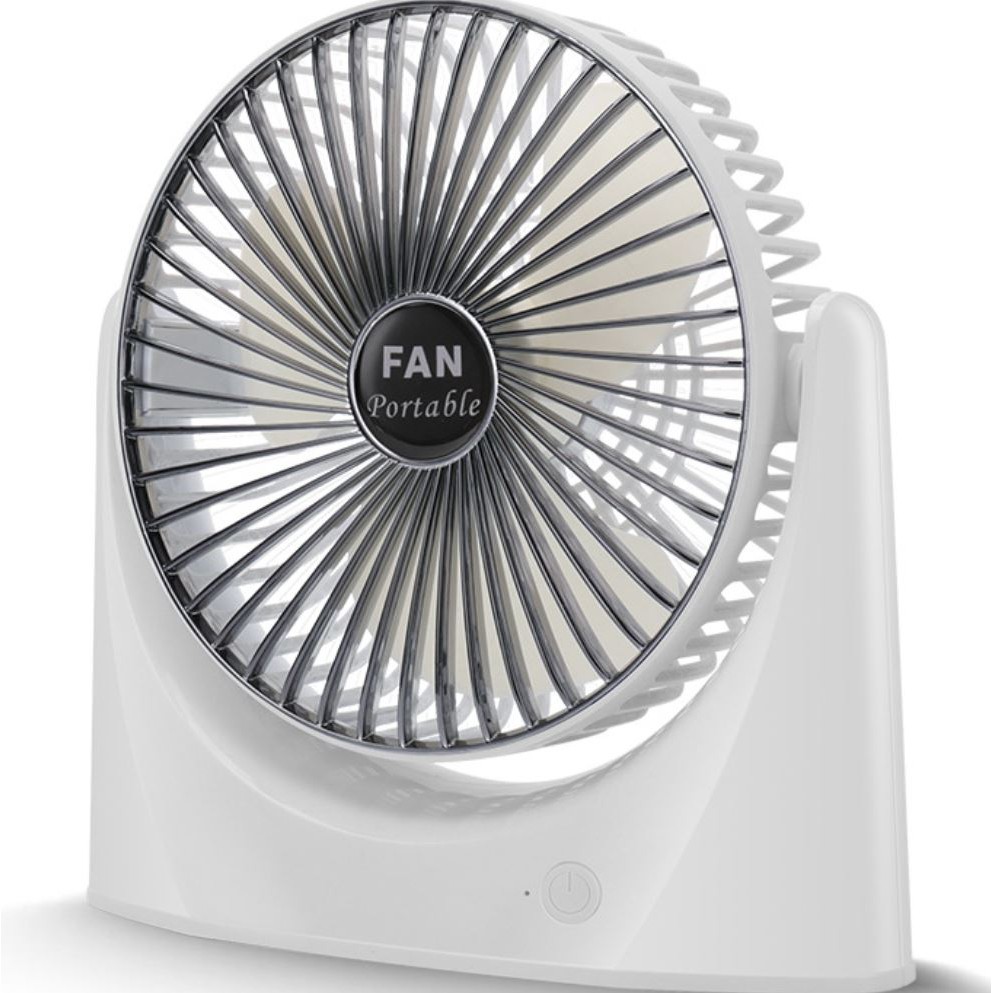 Quạt Tích Điện mini FANPORTABLE Sạc Tích điện - 3 Chế Độ Gió Mạnh Mẽ, Nhỏ gọn Tiện Lợi - Pin chạy 3-5h HUSO | BigBuy360 - bigbuy360.vn