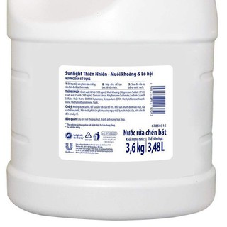 Nước Rửa Chén Sunlight Thiên Nhiên 3.6kg