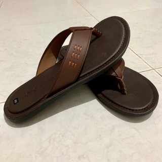 Dép da quai nâu Hồng Thạnh