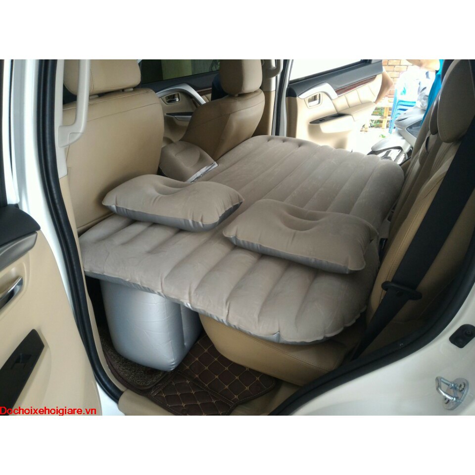 [SIÊU GIẢM GIÁ UP TO 80%] Đệm giường hơi ô tô (xám) 2019 New 2019