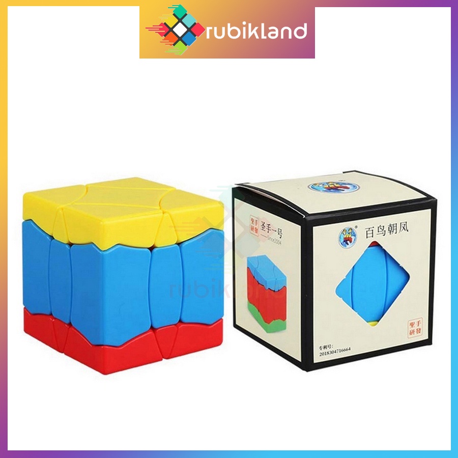 Rubik Biến Thể ShengShou Phoenix 3x3 Cube Stickerless Rubic 3x3 Biến Thể Đồ Chơi Trí Tuệ Trẻ Em