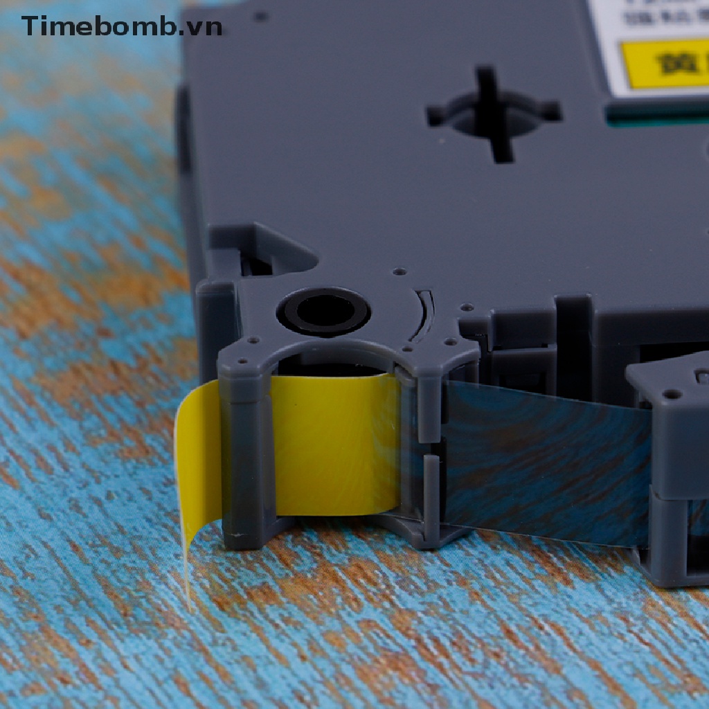 Băng Keo Dán Nhãn 12mm 9mm TZ-231 PT-E100B D210 Chuyên Dụng