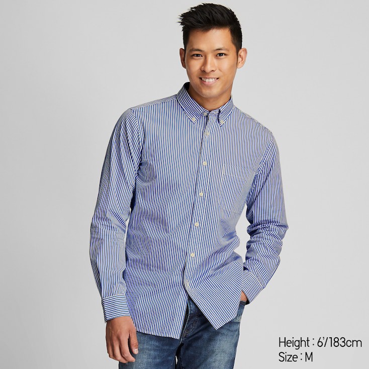 Áo sơ mi nam #Uniqlo Super Non-iron Nhật Bản - Chuyên sỉ