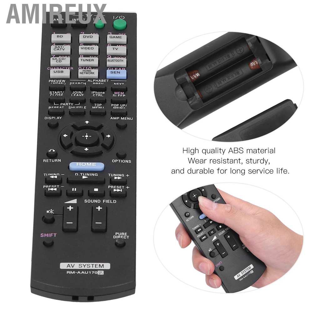 Điều Khiển Từ Xa Thay Thế Cho Sony Str-Dn840 Str-Dh550 Rm-Aau170 Rm-Aau169