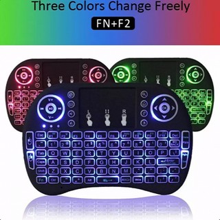 Bàn phím không dây Mini keyboard LED