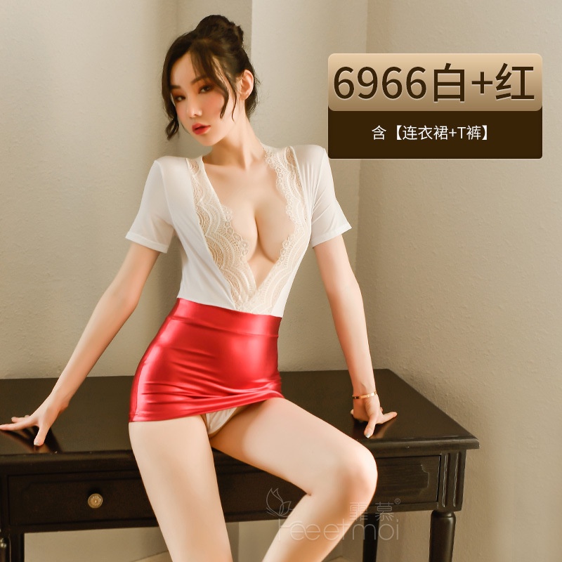 Bộ Đồ Ngủ Kiểu Thư Ký Quyến Rũ Cho Nữ | BigBuy360 - bigbuy360.vn