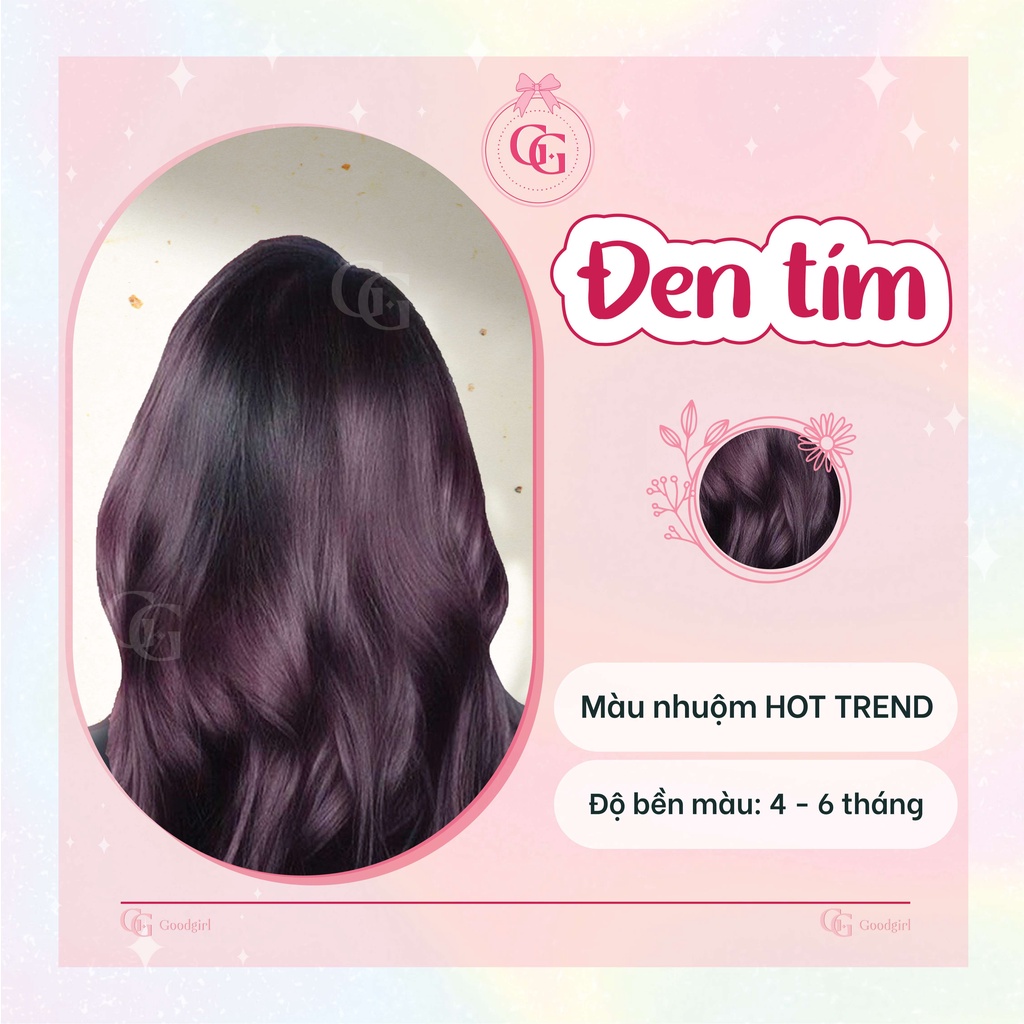 Thuốc nhuộm tóc tại nhà + Tặng gang tay và trợ nhuộm