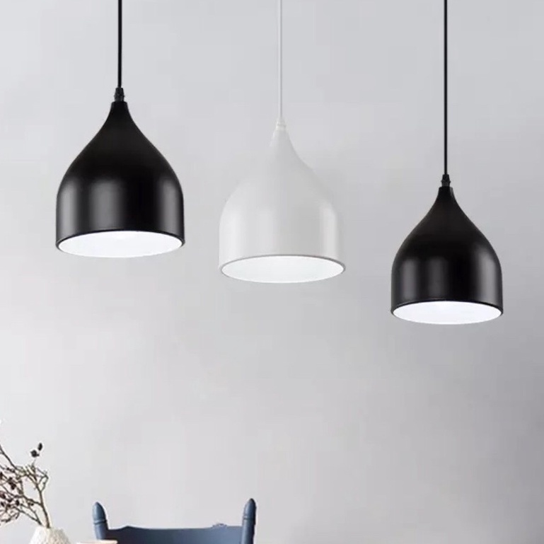 Đèn thả trang trí hiện đại chao giọt nước chưa bao gồm bóng đèn AHN 04