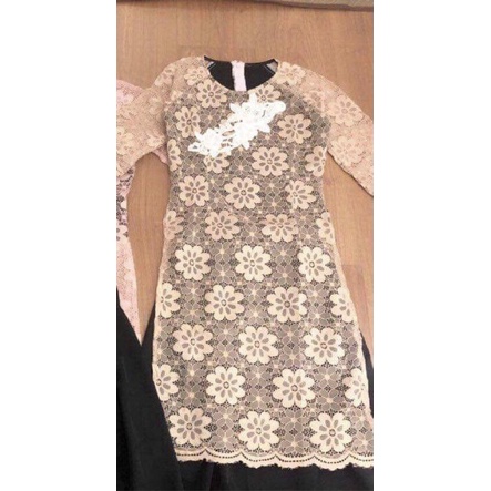 [ SALE SỐC ] Set Áo dài cách tân may sẵn trắng và be cao cấp cách tân cát tường tôn dáng sexy X.store 919