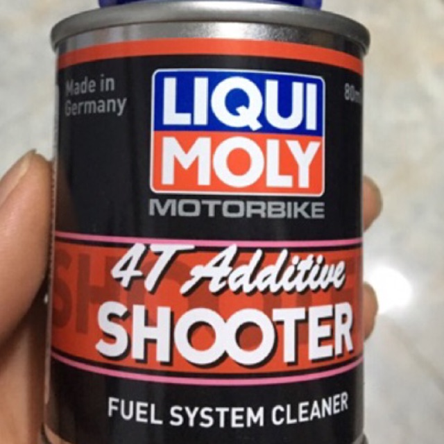 Liqui Moly 4T Additive Shooter Carbon Cleaner Dung Dịch Làm Sạch Buồng Đốt