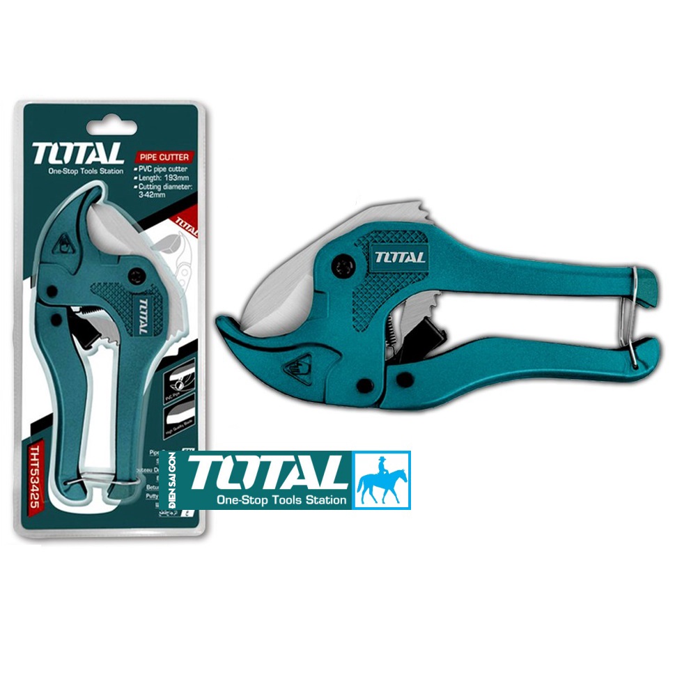 Total DAO KÉO CẮT ỐNG NHỰA PVC 193MM THT53425 THT534216