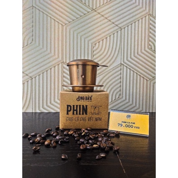 ÔNG BẦU - Phin Nhôm Nâu Ông Bầu Pha Phin