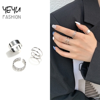 Nhẫn Nữ Thiết Kế Đơn Giản Phong Cách Hàn Quốc