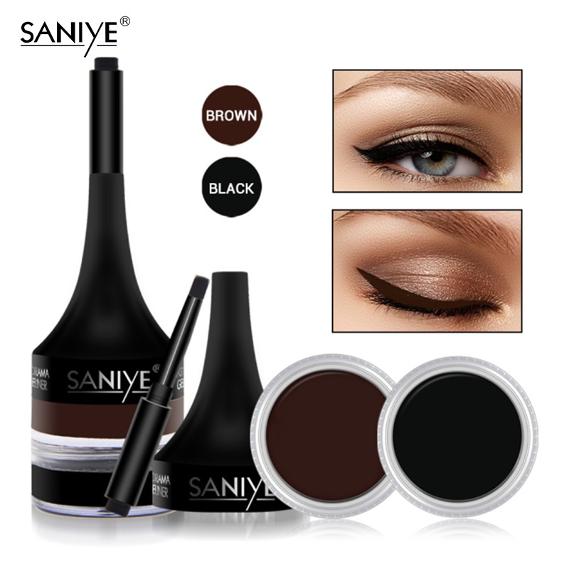 Gel Kẻ Mắt SANIYE M208 3g Mau Khô Chống Thấm Nước