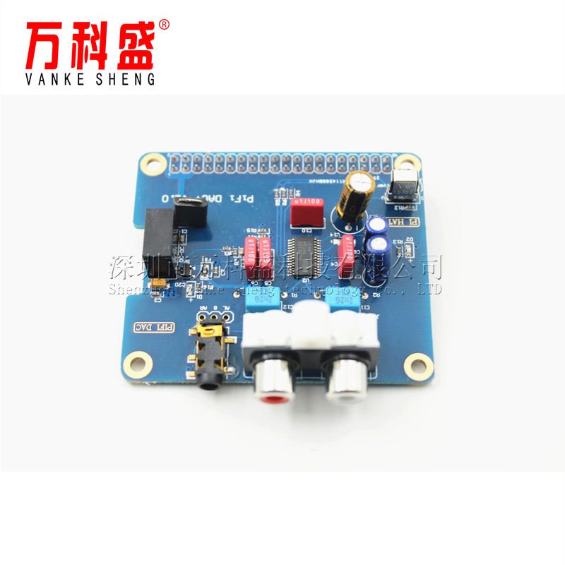 Hỗ trợ Raspberry Pi 2/3 thế hệ B loại / 2B + HIFI DAC + card âm thanh I2S giao diện