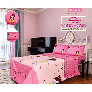 Chăn xuân thu Sông Hồng 2x2,2m