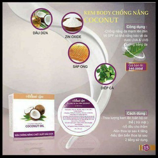 Kem chống nắng natural spa