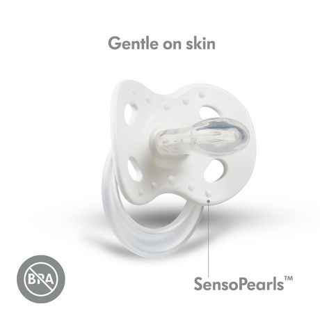 Núm ti giả của Medela Baby, không chứa BPA, Nhẹ và chỉnh nha - Núm vú giả cho bé từ 6-18 tháng tuổi