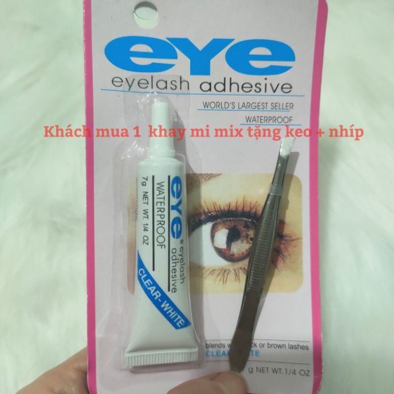 Lông mi giả tự nối 1 khay nhiều mẫu