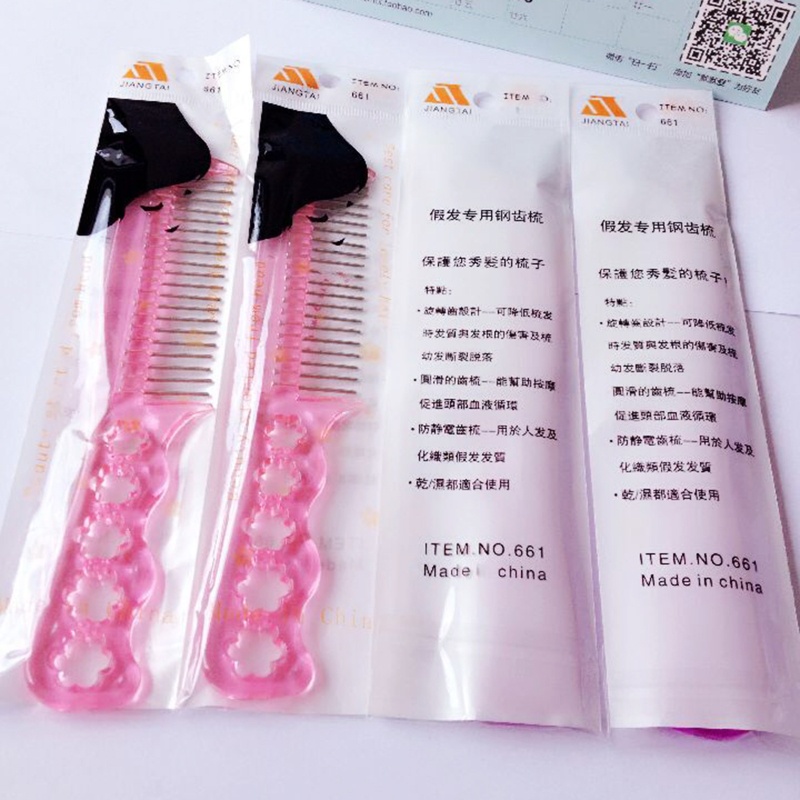 Lược Chải Tóc Xoăn Dài Bằng Thép Chống Tĩnh Điện Dành Cho Nữ YOUYO