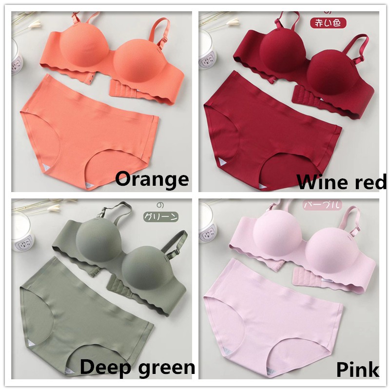 1 Bộ Quần Và Áo Lót Không Đường May Quyến Rũ Cho Nữ