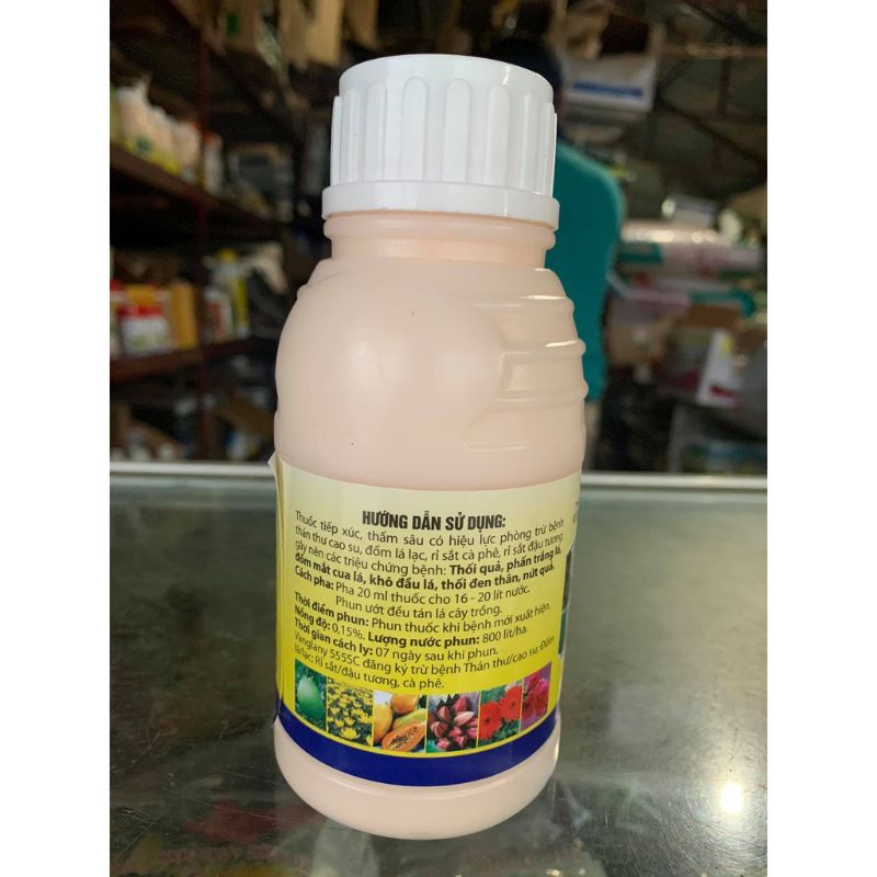 Thuốc trừ nấm bệnh Dalonil 555SC - Đặc trị thán thư, sương mai