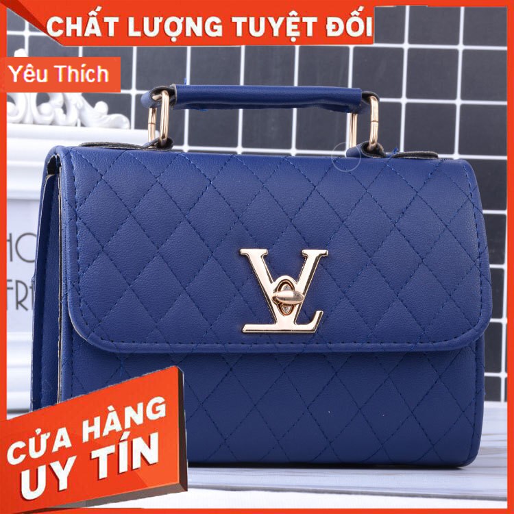 Túi xách nữ 👜 Mẫu HOT 2021 Hàn Quốc 👜 Túi Trần Trám Cao cấp phong cách công sở [Màu: Đen, Hồng, Xanh] | BigBuy360 - bigbuy360.vn