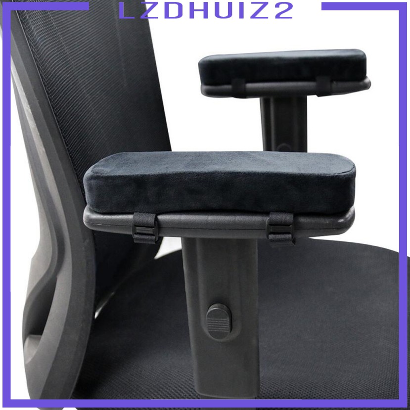 Bộ 2 Đệm Bọc Tay Vịn Ghế Ngồi Bằng Memory Foam Mềm Mại Co Giãn Tiện Dụng