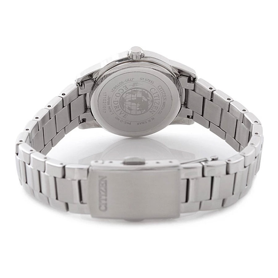 Đồng Hồ Nữ Citizen Dây Thép Không Gỉ FE2010-51E - Mặt Đen