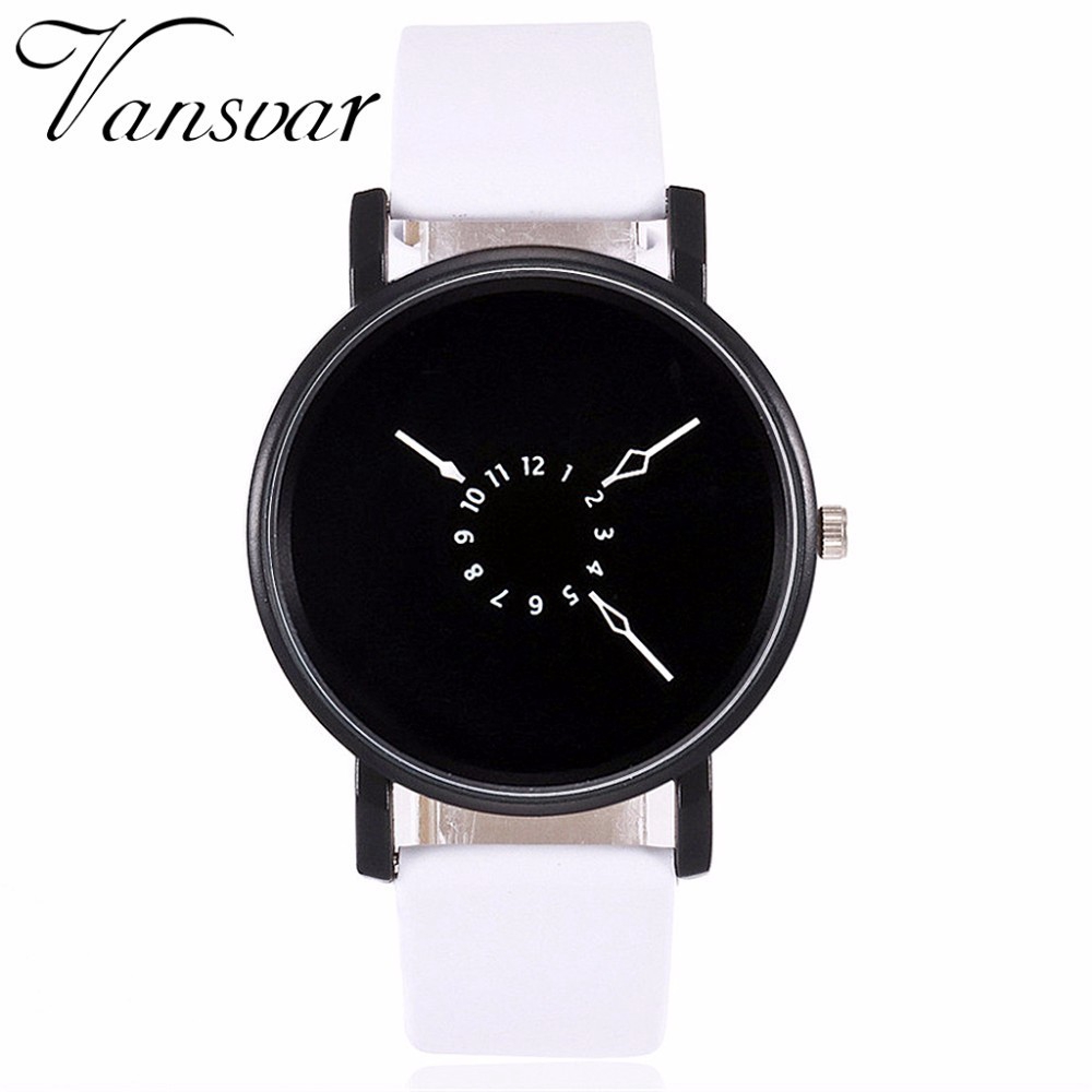 Đồng hồ đeo tay thạch anh dây da thời trang sang trọng | BigBuy360 - bigbuy360.vn