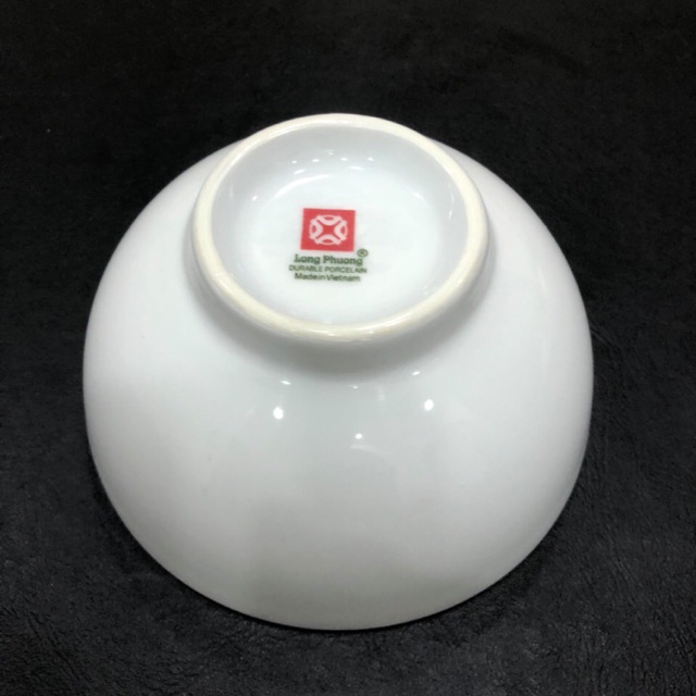 Bát trắng ăn cơm Long Phương