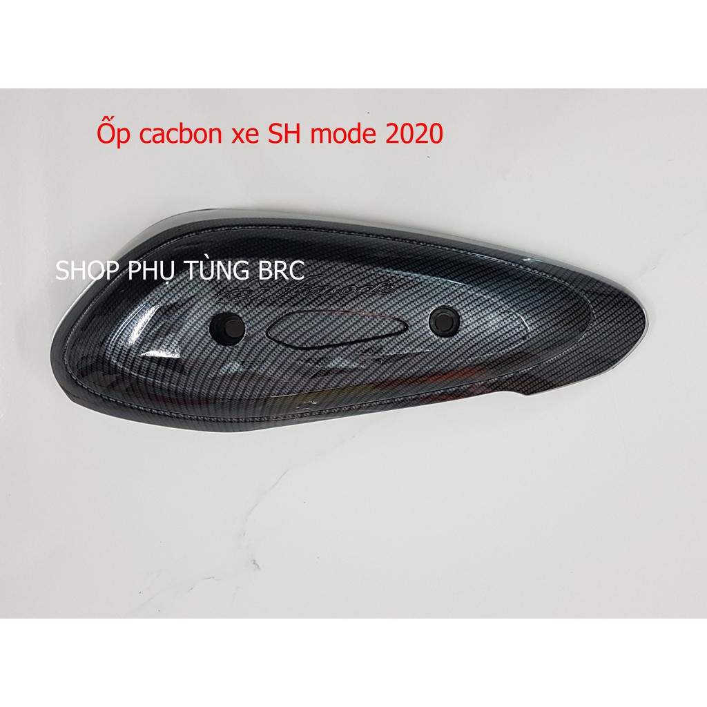 Ốp pô phủ cacbon xe SH MODE 2020.