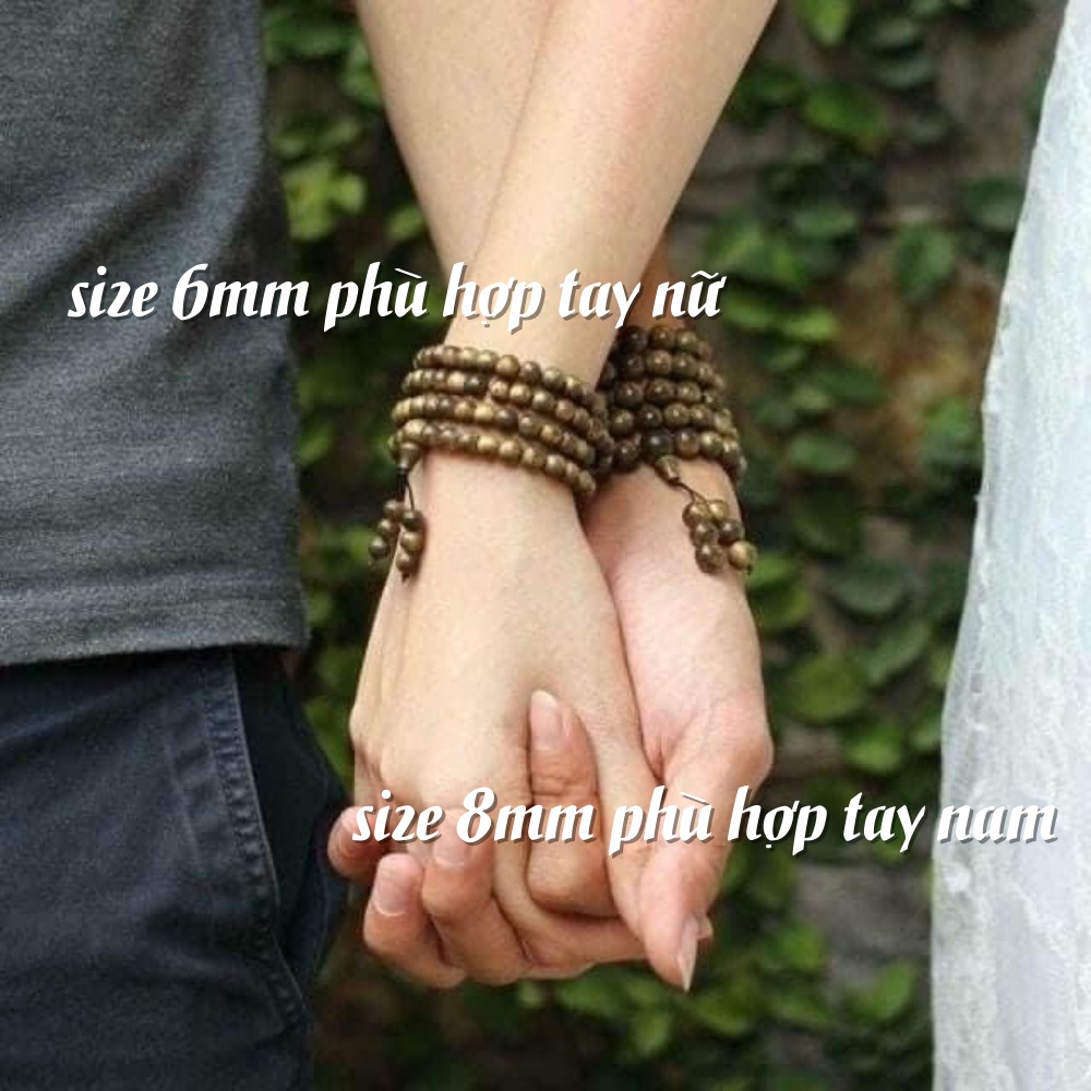 Vòng Tay Trầm Hương 108 Trầm Tốc Việt - Hạt Trầm Hương Tự Nhiên Hàng Núi Rừng Quảng Nam Size 6mm 8mm Vĩ Kỳ Hương | BigBuy360 - bigbuy360.vn