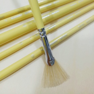 Bộ cọ quạt 5 cây Sunway Basic thân vàng B203 [ Sugi art shop]