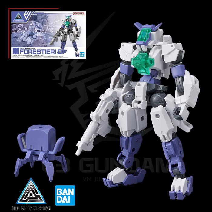 MÔ HÌNH 30MM 1/144 eEXM-S01U FORESTIERI 01 ĐỒ CHƠI LẮP RÁP GUNDAM GUNPLA CHÍNH HÃNG NHẬT BẢN