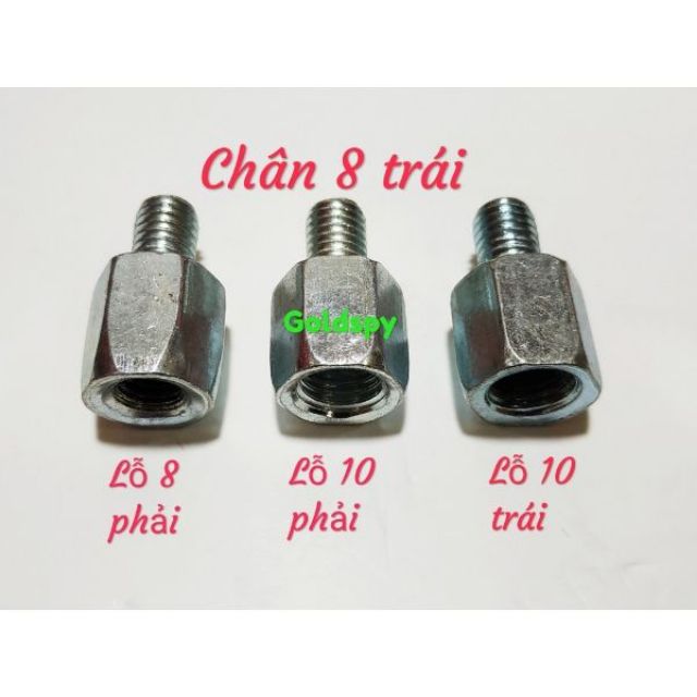 Ốc chuyển gen cho xe máy.chân ốc 8 hoặc 10