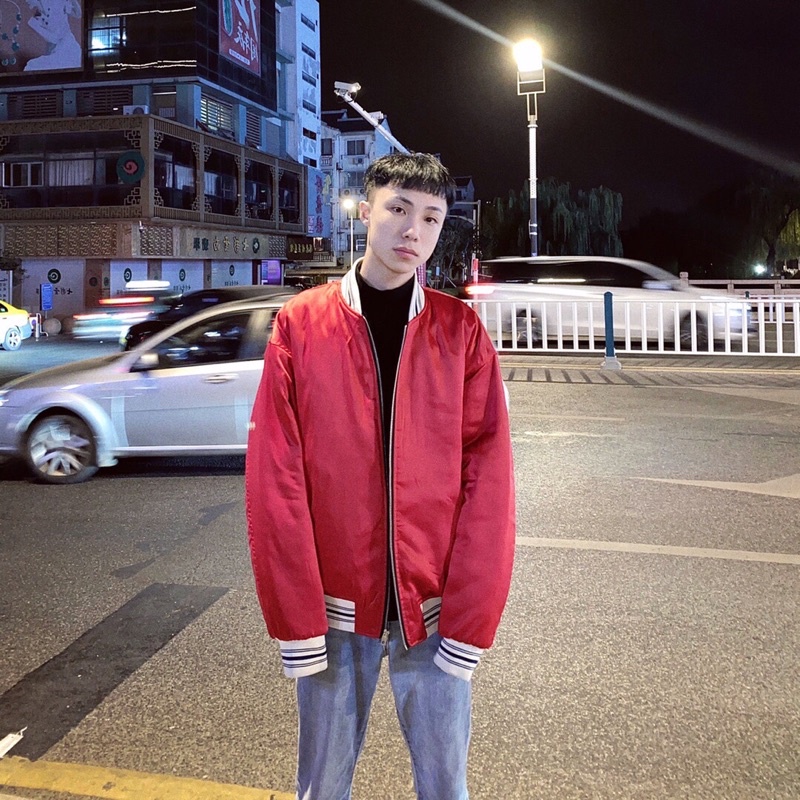 Áo khoác bomber Gu cci GG GC màu sắc nổi bật, cá tính