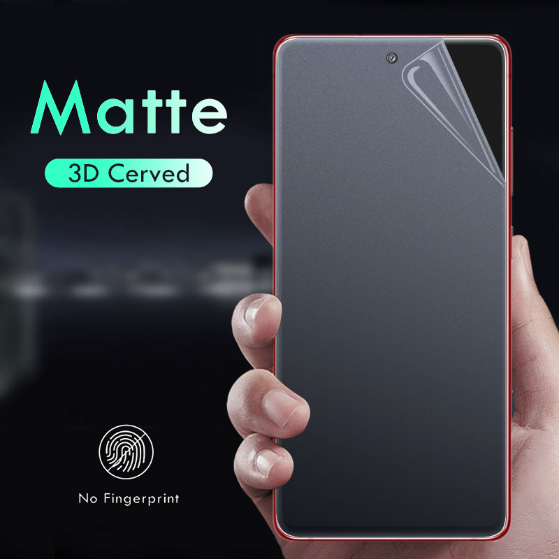 Dán PPF nhám chống vân tay dành cho Samsung Galaxy S23 S22 S21 S20 S10 Plus S9 S8 Note 20 Ultra 10 9 8