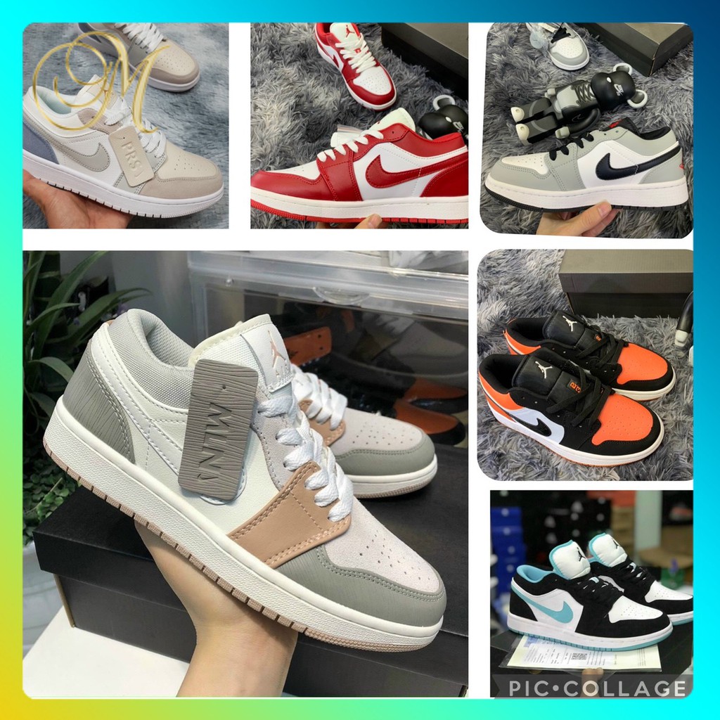 [ Hot Trend ] Giày thể thao sneaker JD1 Low các mẫu màu mới cực hót hè 2021