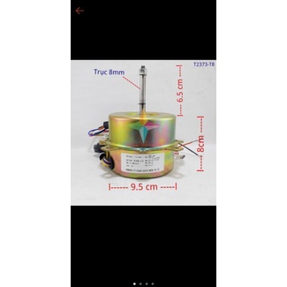 Mô tơ quạt hơi nước công suất 60W trục 8mm