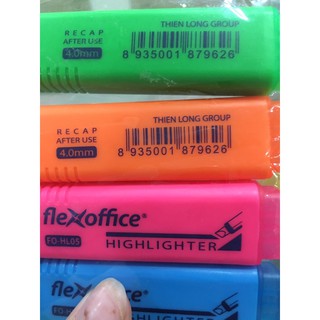 4 cây bút dạ quang FO HL 05