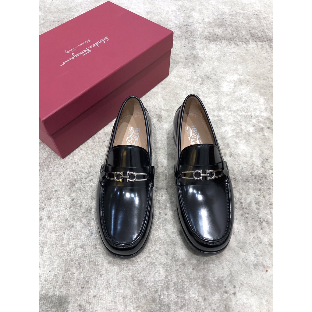 Giày tây lười nam da thật thời trang cao cấp Salvatore Ferragamo phong cách lịch lãm, thời thượng
