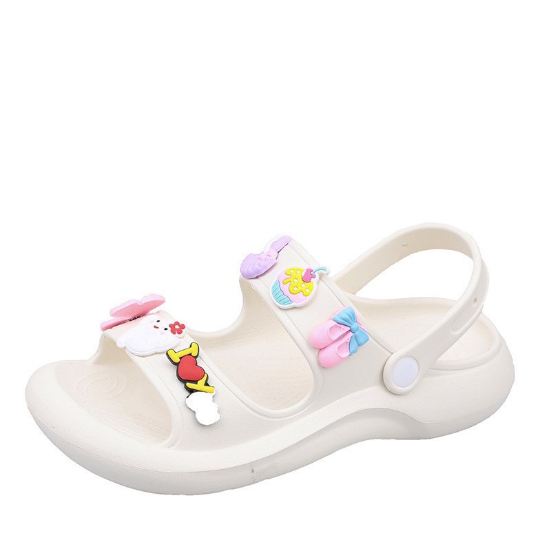 Dép sandal đế dày tăng chiều cao thời trang cho nữ dép sandal nữ dép gót sandal nữ, Dép quai hậu nữ cao cấp