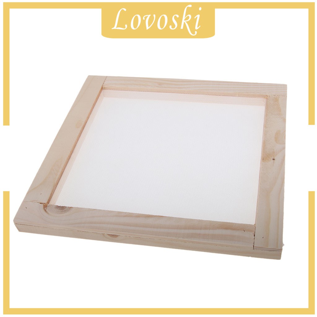 [Lovoski] Bộ 2 Khuôn Làm Giấy A4 Nghệ Thuật Tái Chế Được